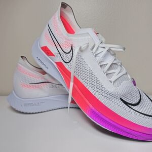 Nike Women's Running Shoes - White, Pink, and Purple